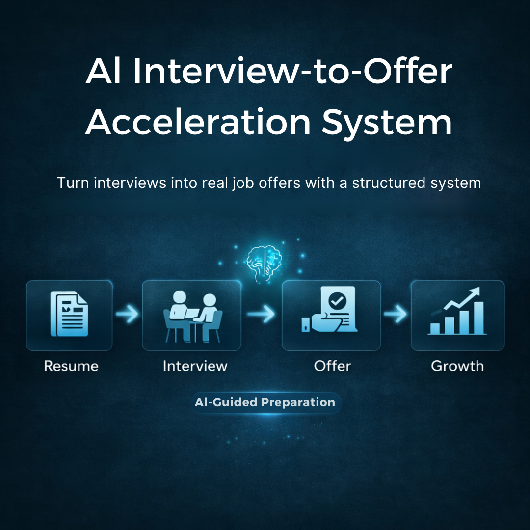 AI Interview-to-Offer Acceleration System