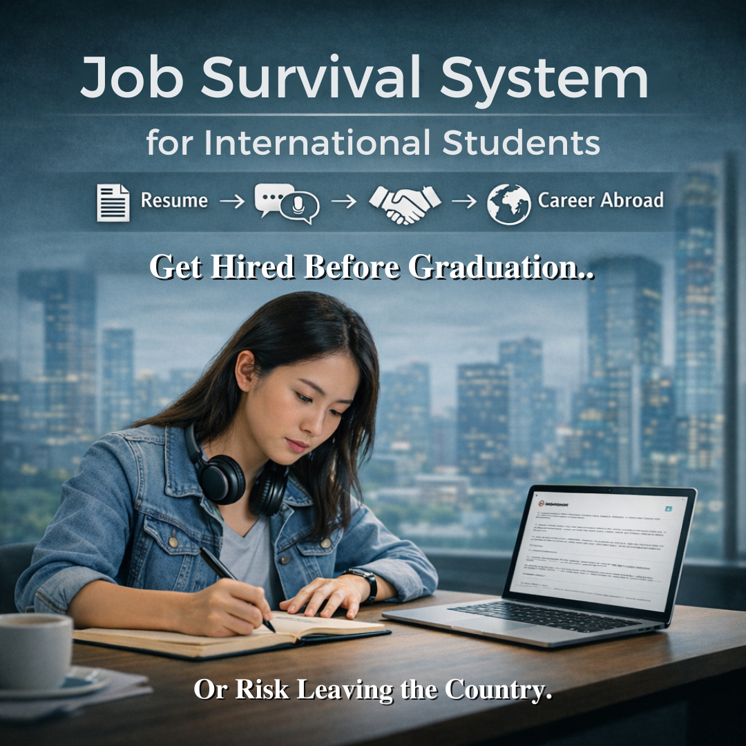 Job Survival System for International Students